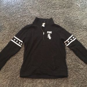 Chicago White Sox, quarter zip up long sleeve